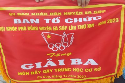 TRƯỜNG THCS BẾ VĂN ĐÀN THAM GIA HỘI KHỎE PHÙ ĐỔNG HUYỆN EA SÚP LẦN THỨ XVI – NĂM 2023