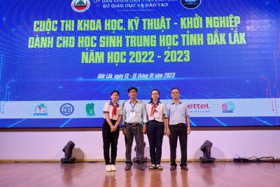 Trường THCS Bế Văn Đàn, Ea Súp, Đăk Lăk tham gia Cuộc thi Khoa học, kỹ thuật – Khởi nghiệp cấp tỉnh năm học 2022 – 2023